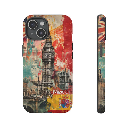 Custom Spanish in London iPhone Case