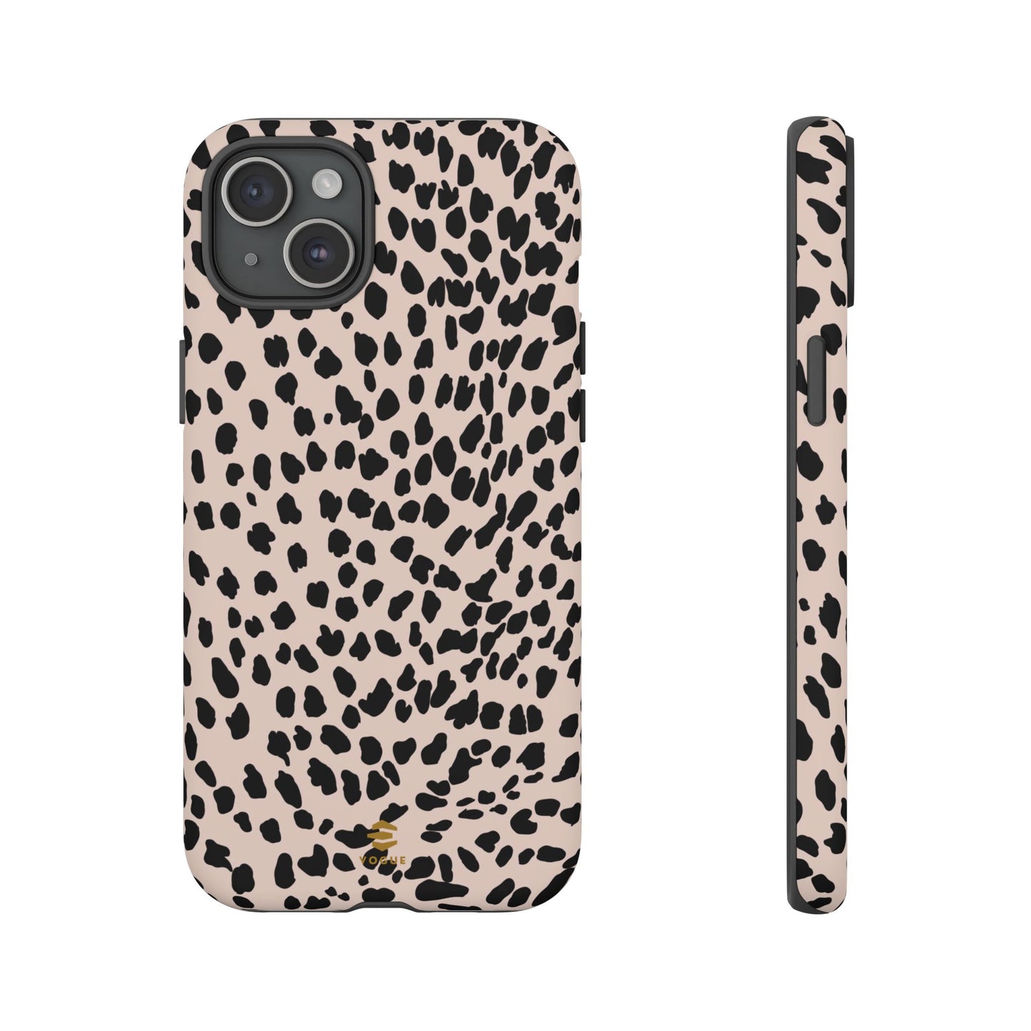 Funda para iPhone con estampado animal nude