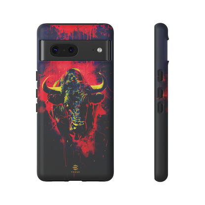 Bull Navy Google Pixel Tough Case