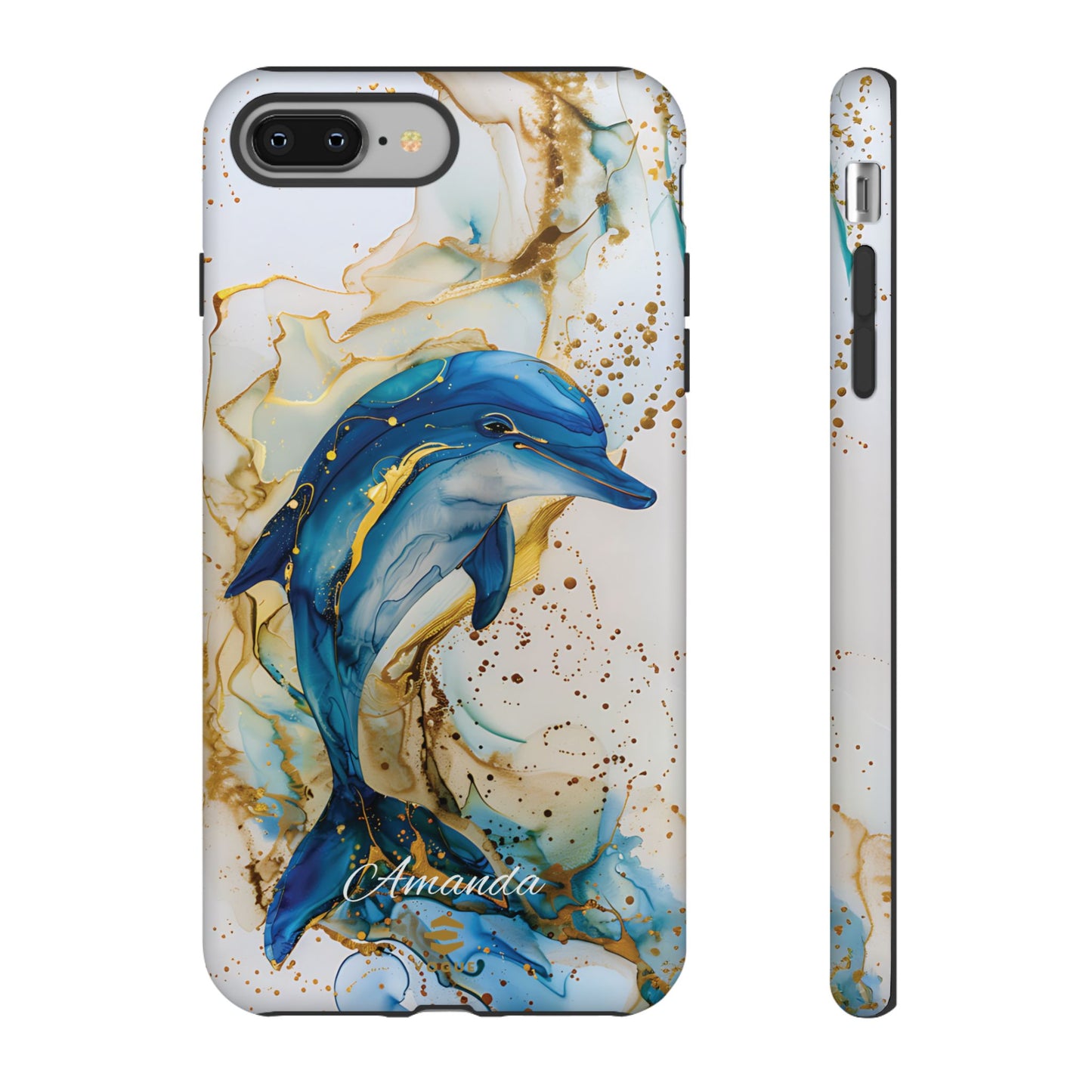 Custom Dolphin iPhone Case