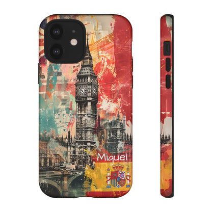 Custom Spanish in London iPhone Case