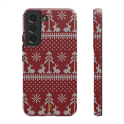 Red Xmas Samsung Galaxy case