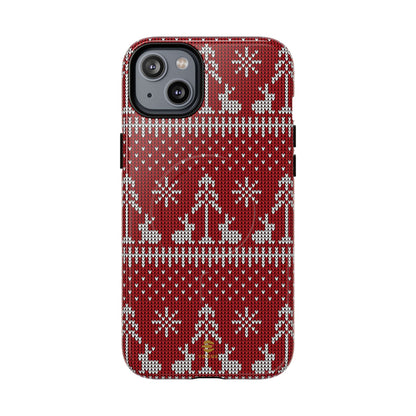 Red Xmas MagSafe iPhone Case