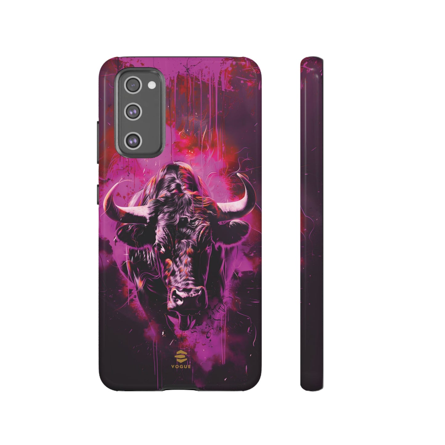 Bull Hot Pink Samsung Galaxy phone case