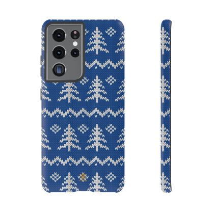 Blue Xmas Samsung Galaxy case