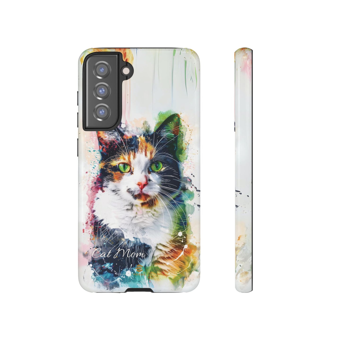 Custom Cat Mom Samsung Galaxy Tough Case