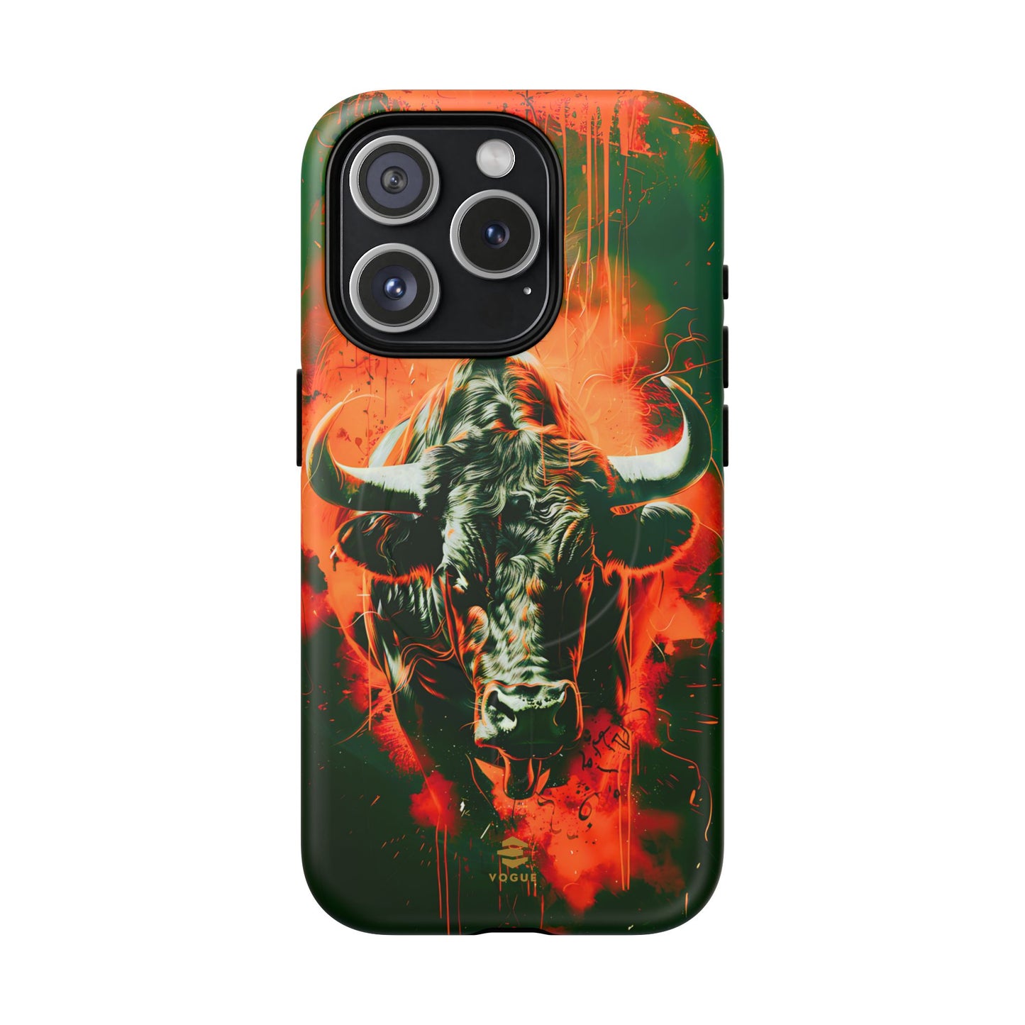 Green Bull MagSafe iPhone Case