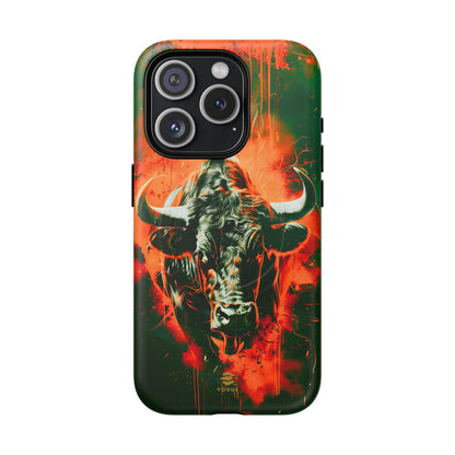 Green Bull MagSafe iPhone Case