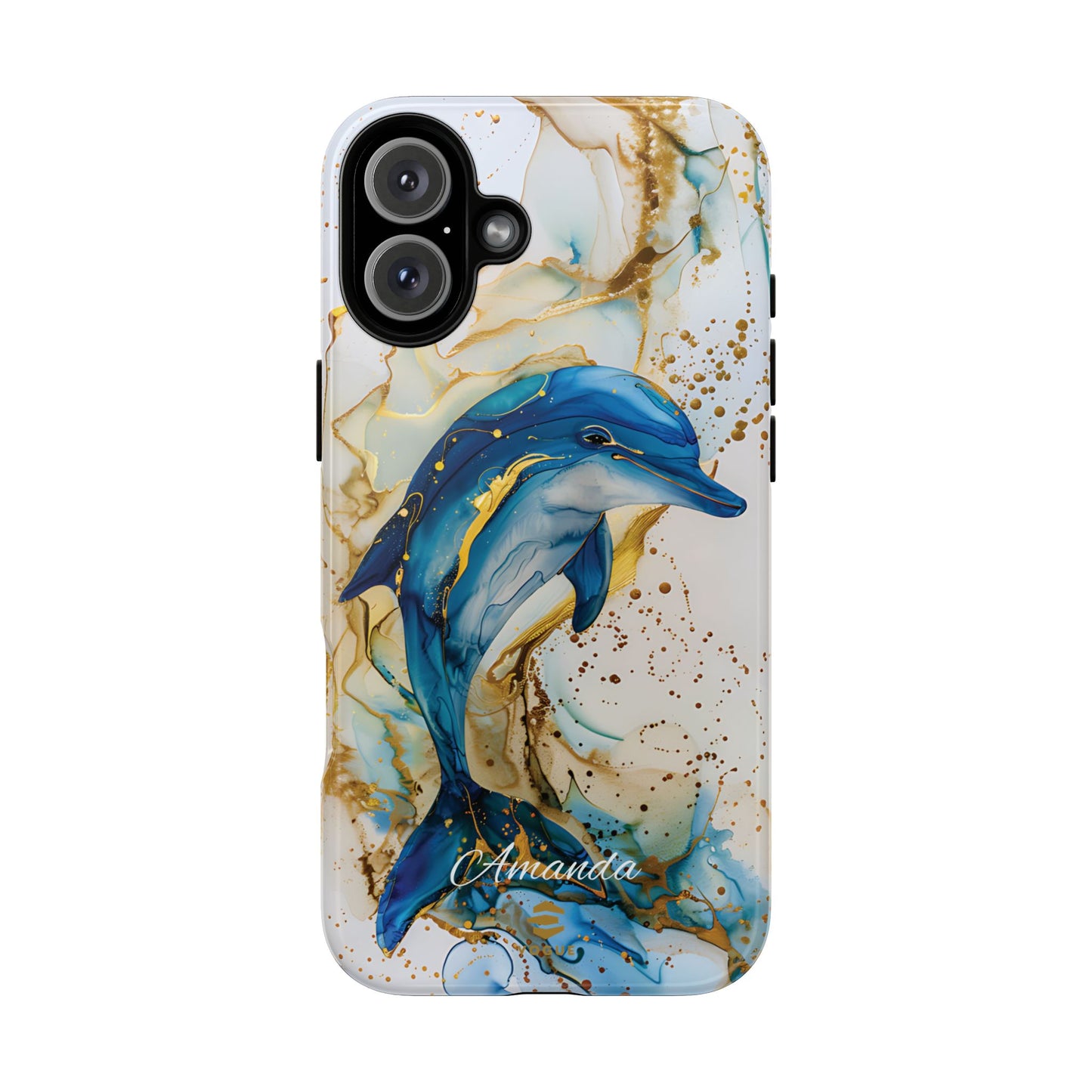 Custom Dolphin iPhone Case