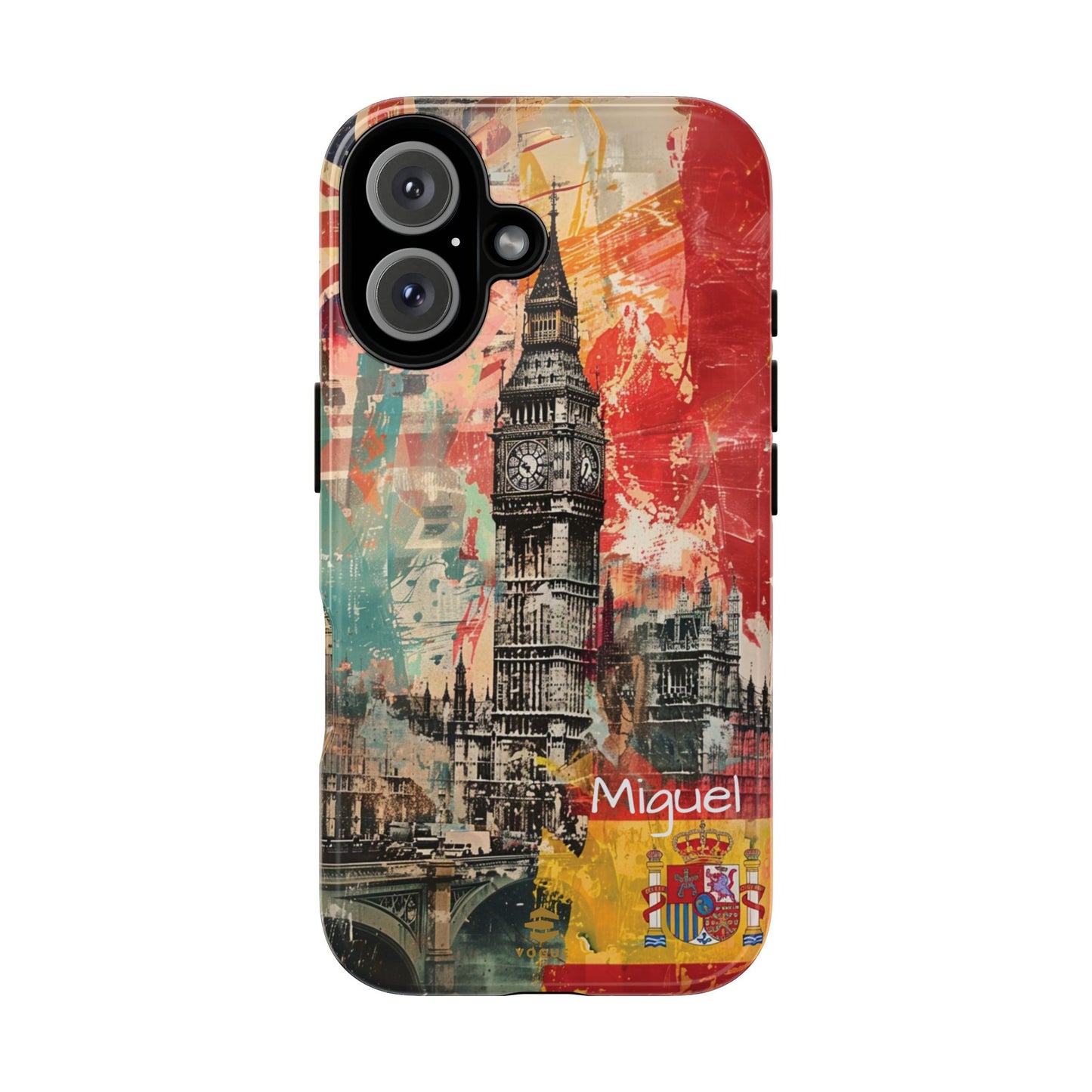 Custom Spanish in London iPhone Case