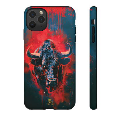 Bull Teal iPhone Case