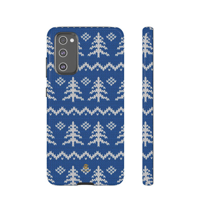 Blue Xmas Samsung Galaxy case