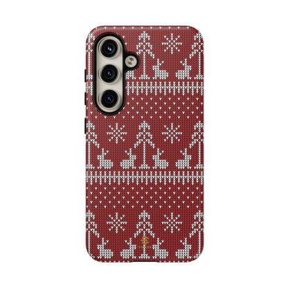 Red Xmas Samsung Galaxy case