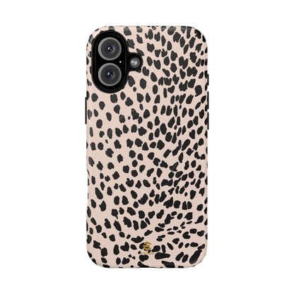 Beige Animal Print MagSafe iPhone Case