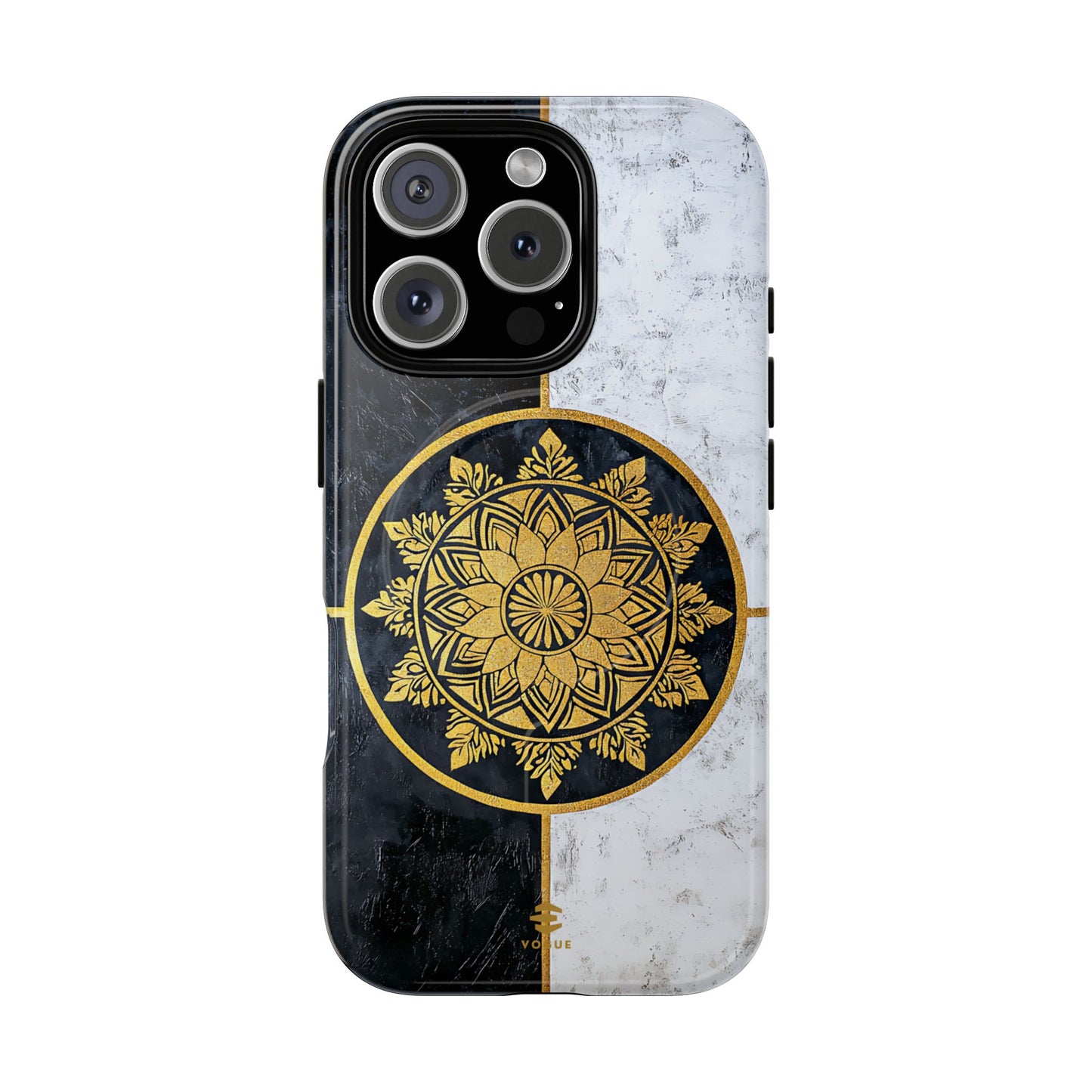 Gold Mandala MagSafe iPhone Case