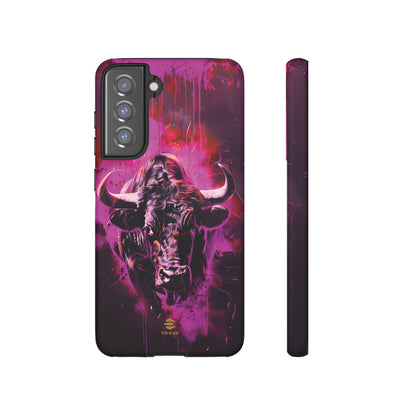 Bull Hot Pink Samsung Galaxy phone case