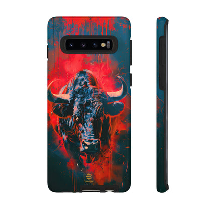 Bull Teal  Samsung Galaxy phone case