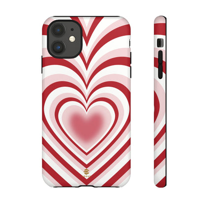 Red Hearts Design - Phone Case, Love, Valentine's Day Gift for Her