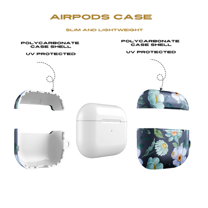 Midnight Blossom AirPod Cases