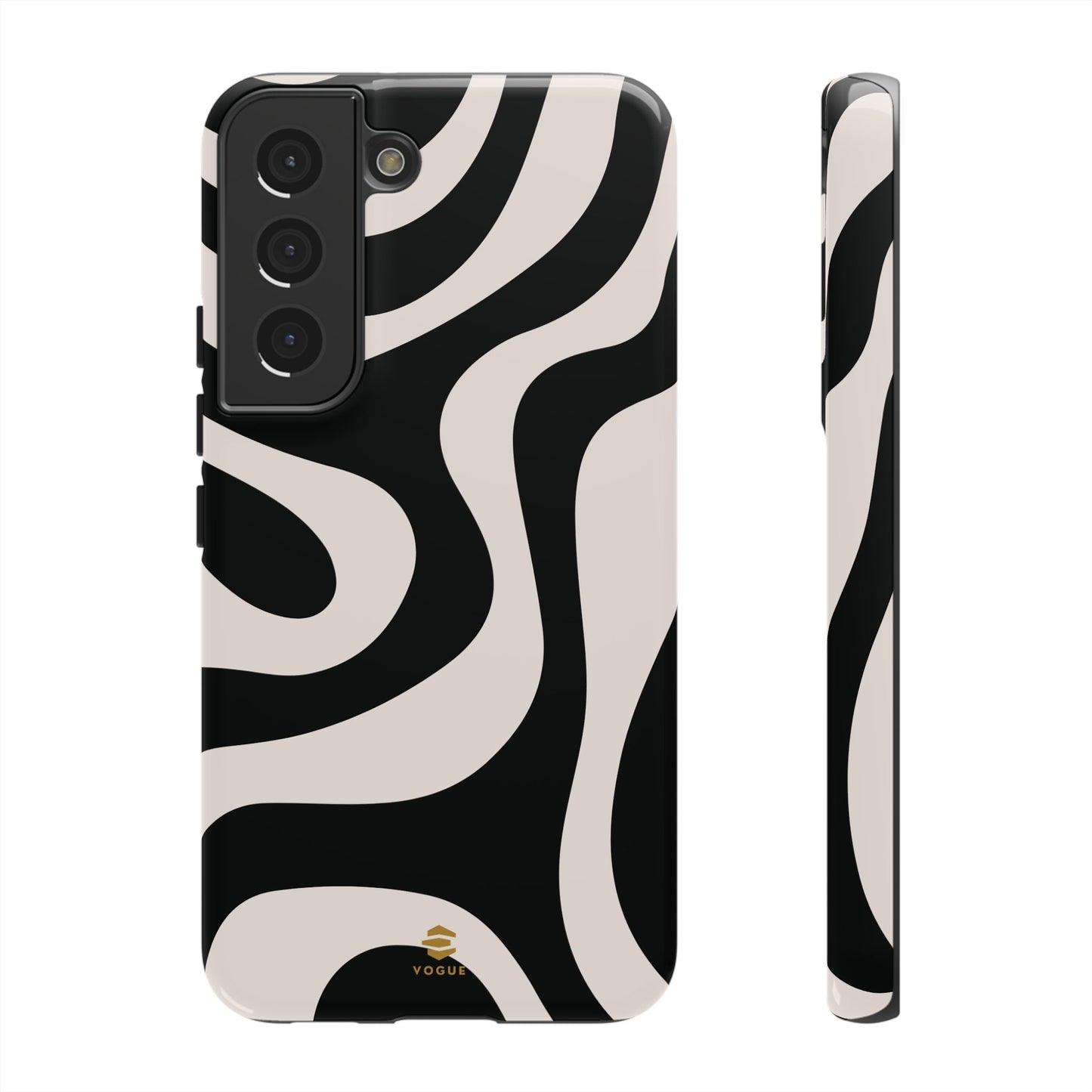 Black Swirl Samsung Galaxy Case