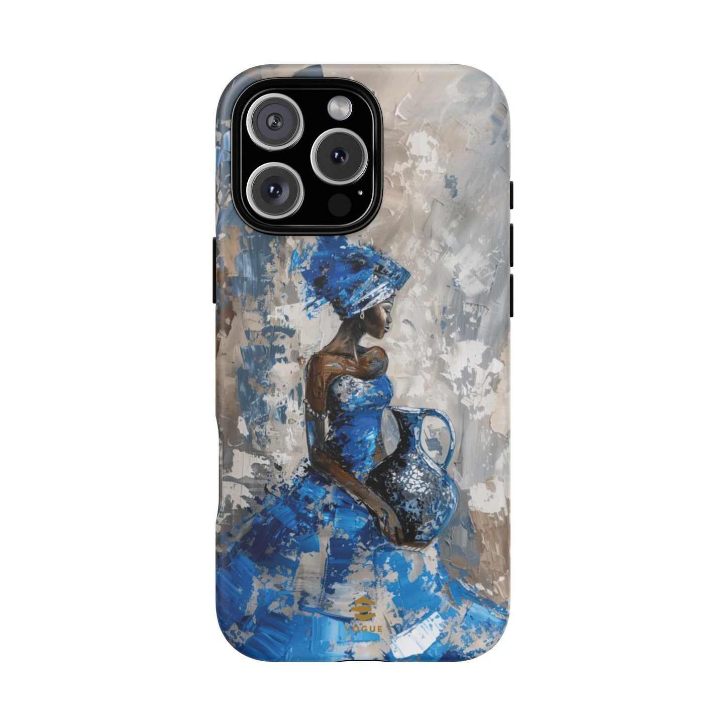 Blue Muse iPhone Case