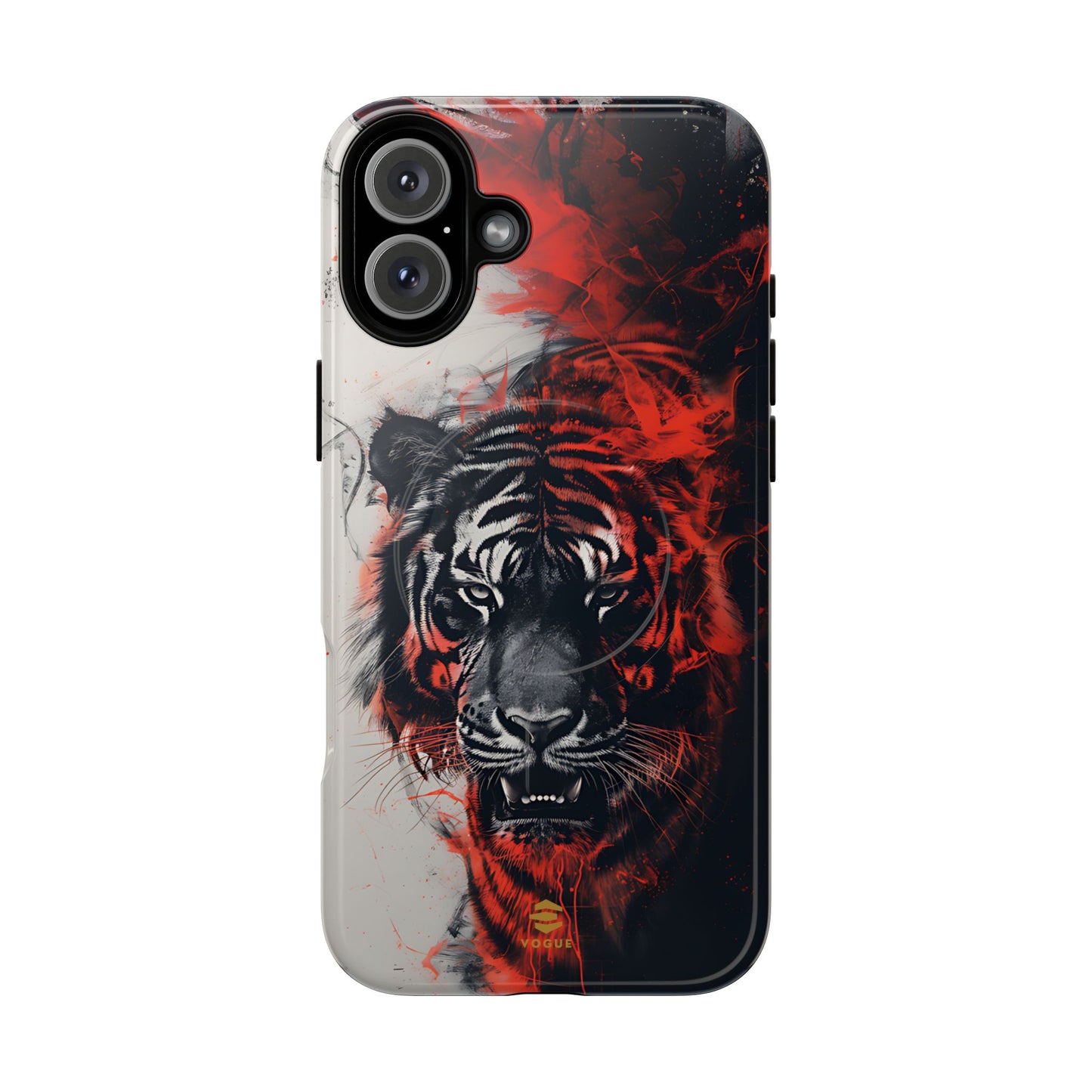 Tiger Art MagSafe iPhone Case