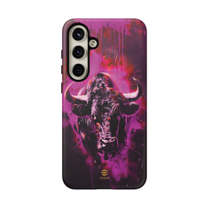 Bull Hot Pink Samsung Galaxy phone case