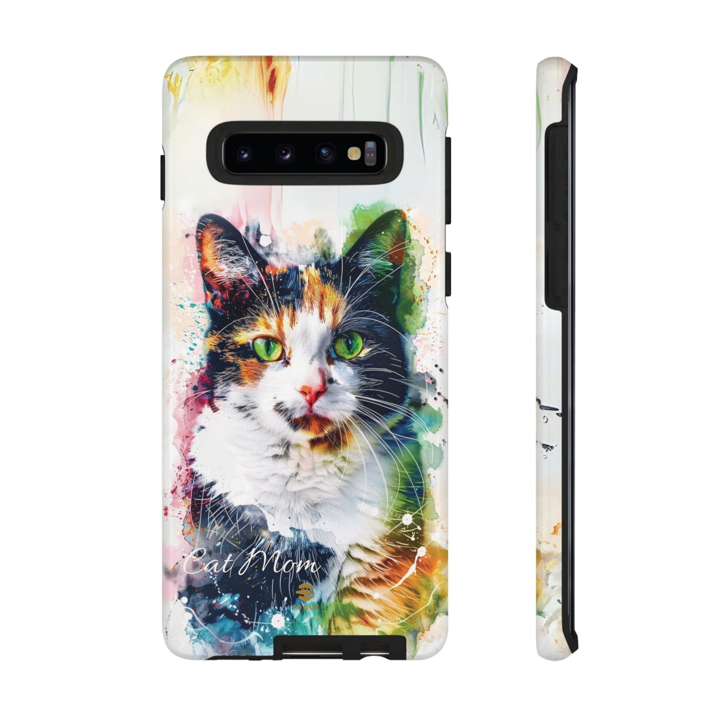 Custom Cat Mom Samsung Galaxy Tough Case