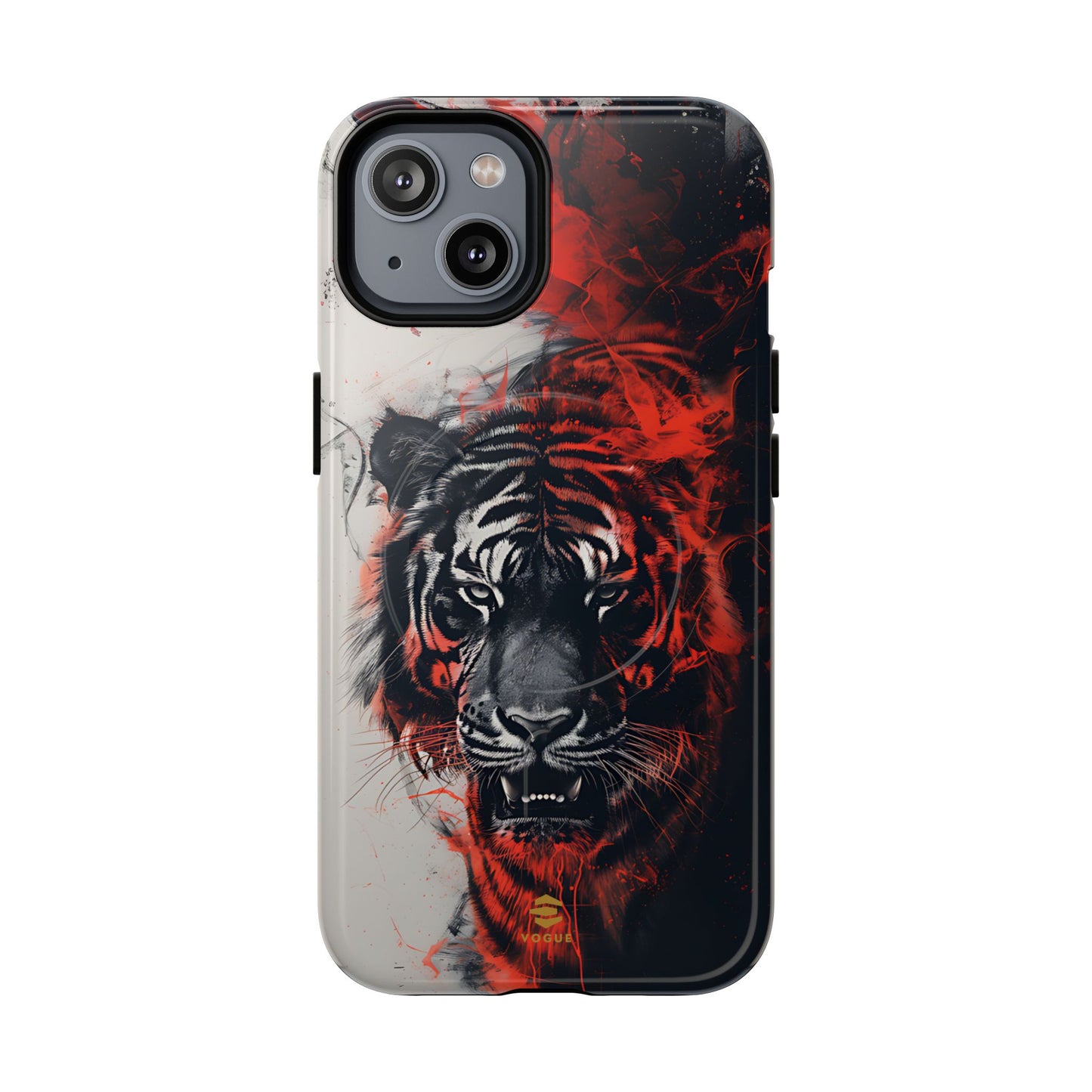 Tiger Art MagSafe iPhone Case