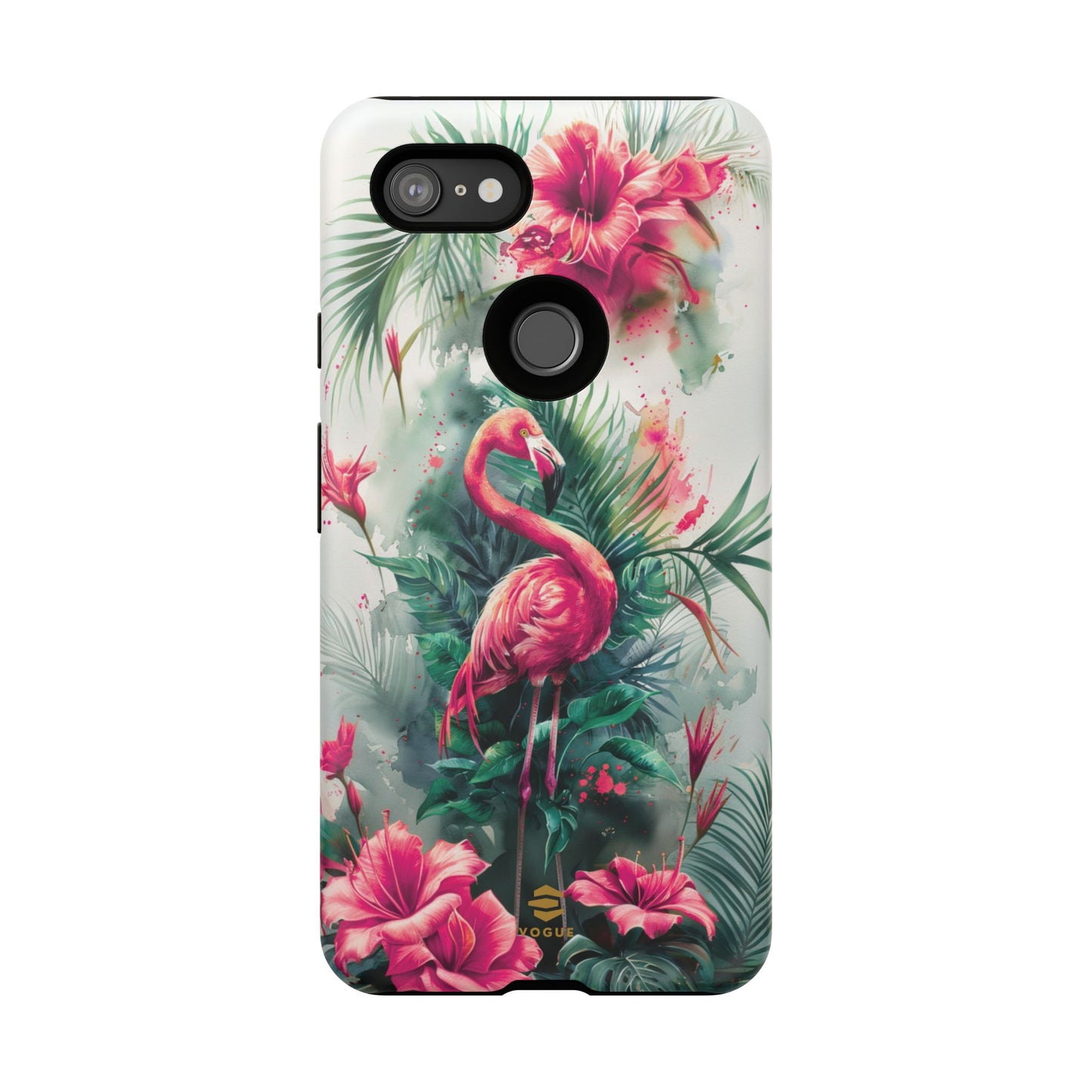 Flamingo Pink Tough Phone Case Pixel