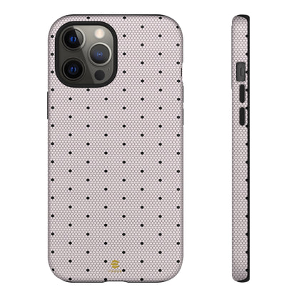 Funda para iPhone Allure con encaje color piel