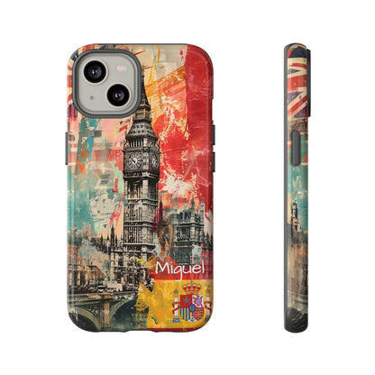 Custom Spanish in London iPhone Case