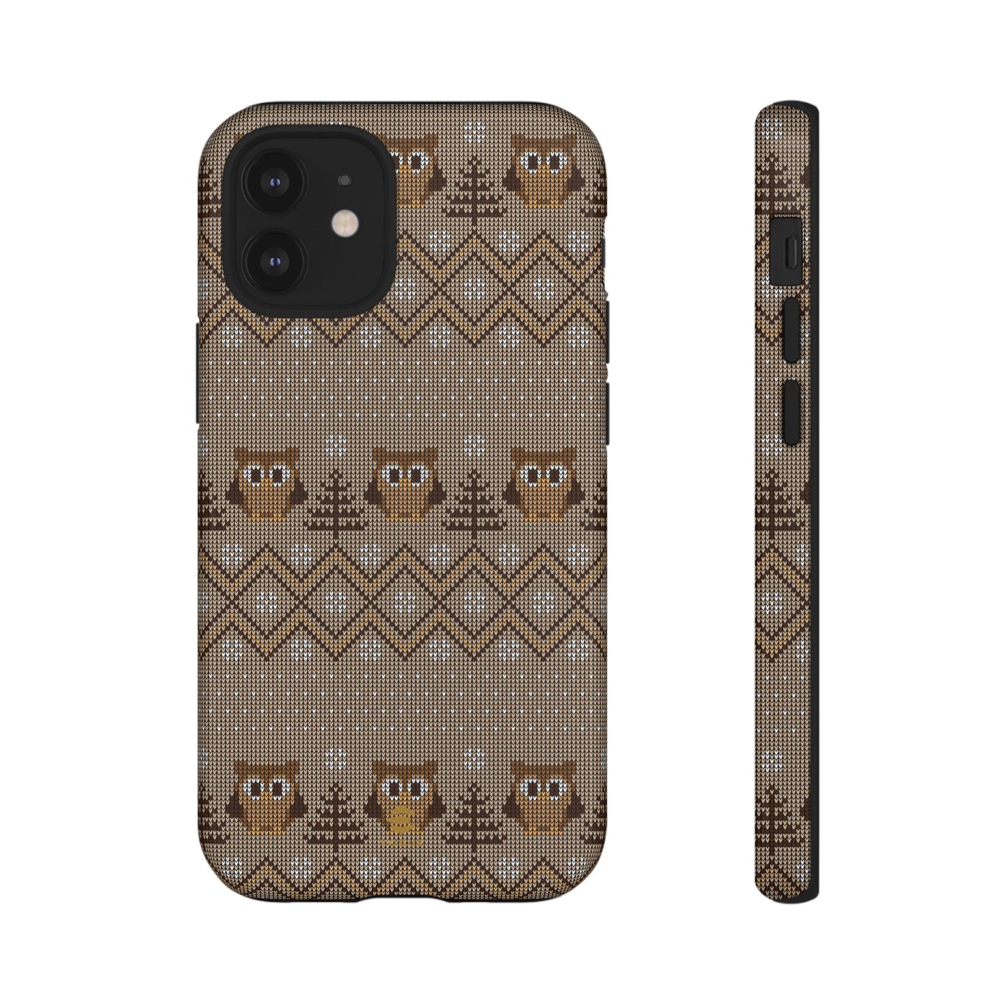 Owl Xmas Jumper iPhone case