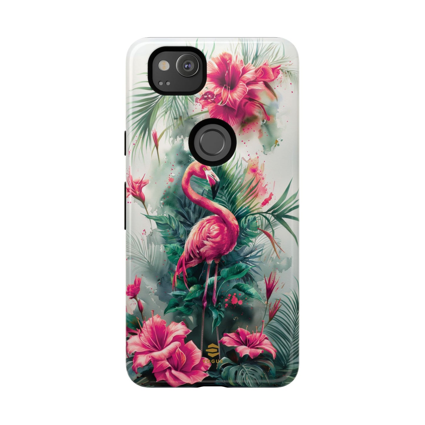 Flamingo Pink Tough Phone Case Pixel