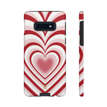 Red Hearts Design - Phone Case, Love, Valentine's Day Gift for Her