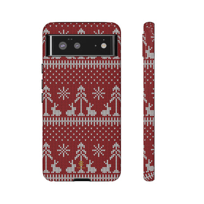 Red Xmas Google Pixel Case