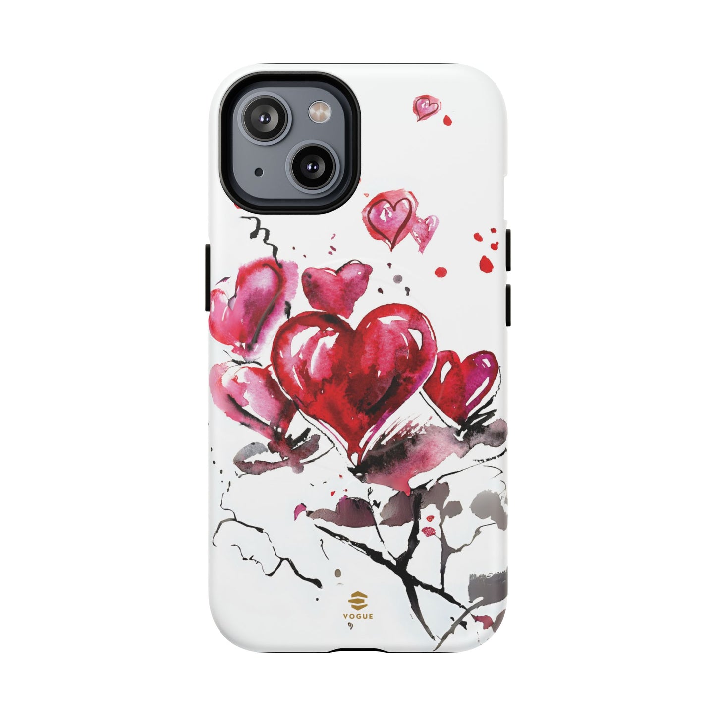 Abstract Heart Design - Phone Case MagSafe, Love, Valentine's Day Gift for Her