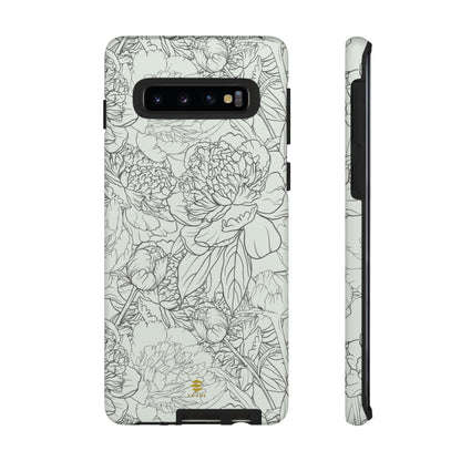 Sage Peony Garden Samsung Case