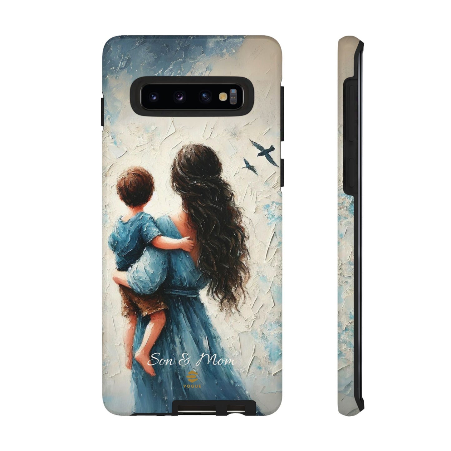 Custom Son & Mom Samsung Galaxy Tough Phone Case