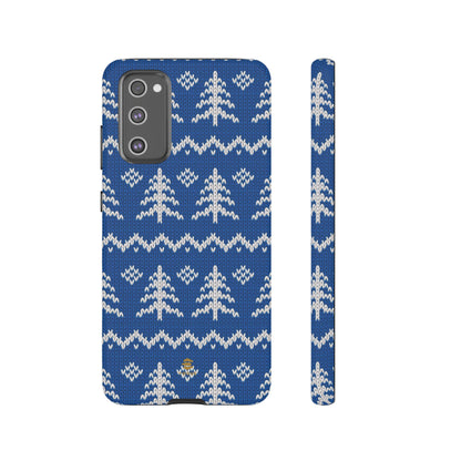 Blue Xmas Samsung Galaxy case