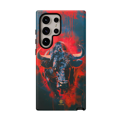 Bull Teal  Samsung Galaxy phone case