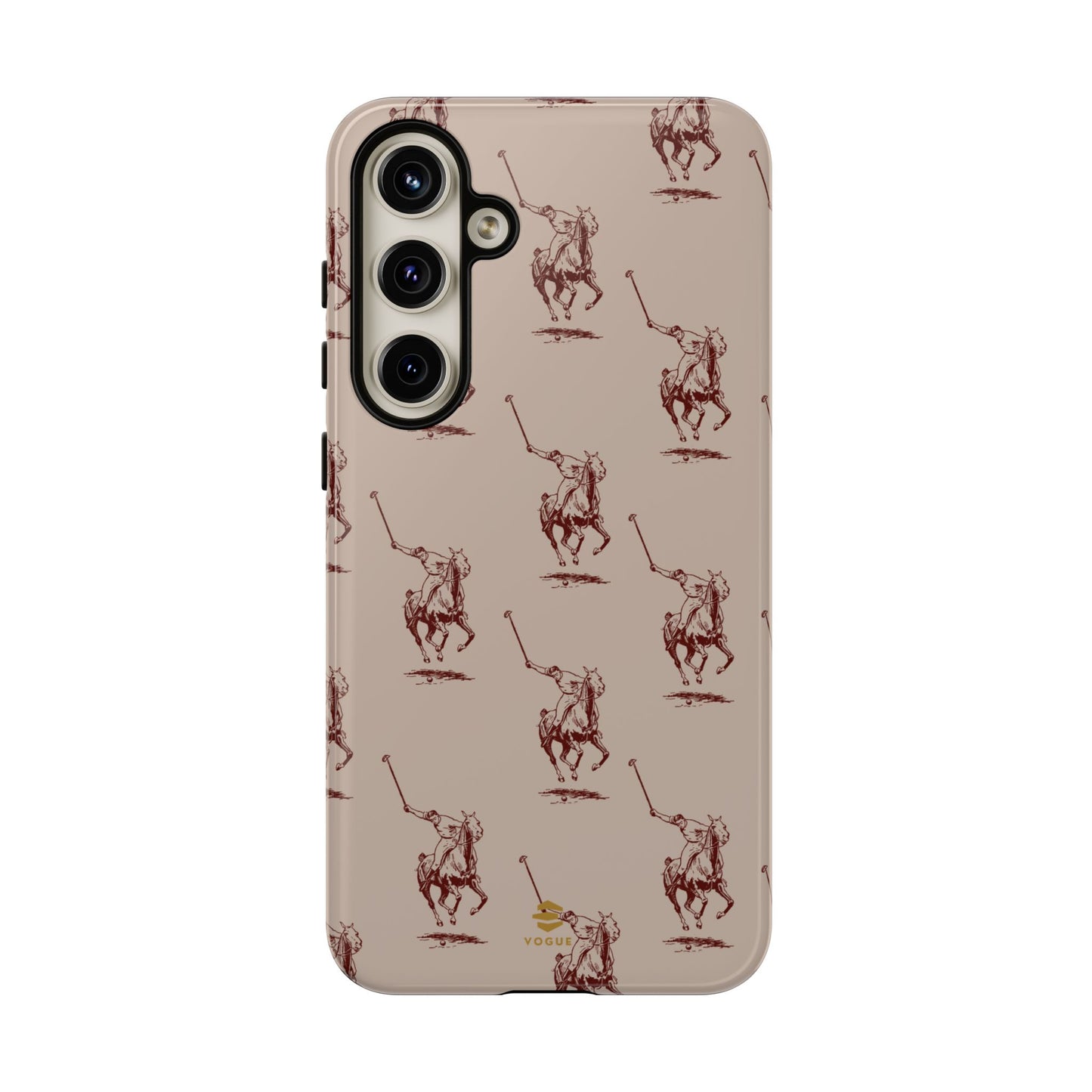 Polo Player Brown Samsung Case