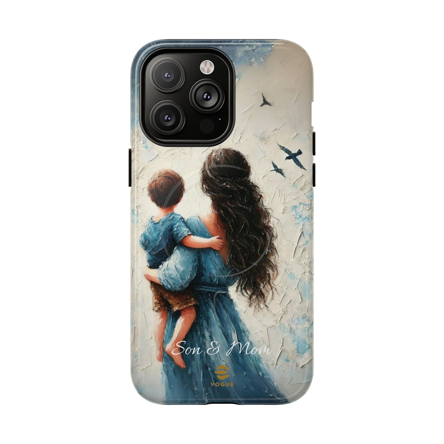 Custom Son & Mom Magsafe Phone Case