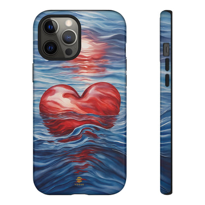 Deep Devotion Red Heart iPhone Tough Case Valentine's gift Protective Cover