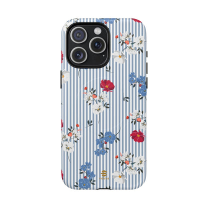 Denim Bouquet MagSafe iPhone Case