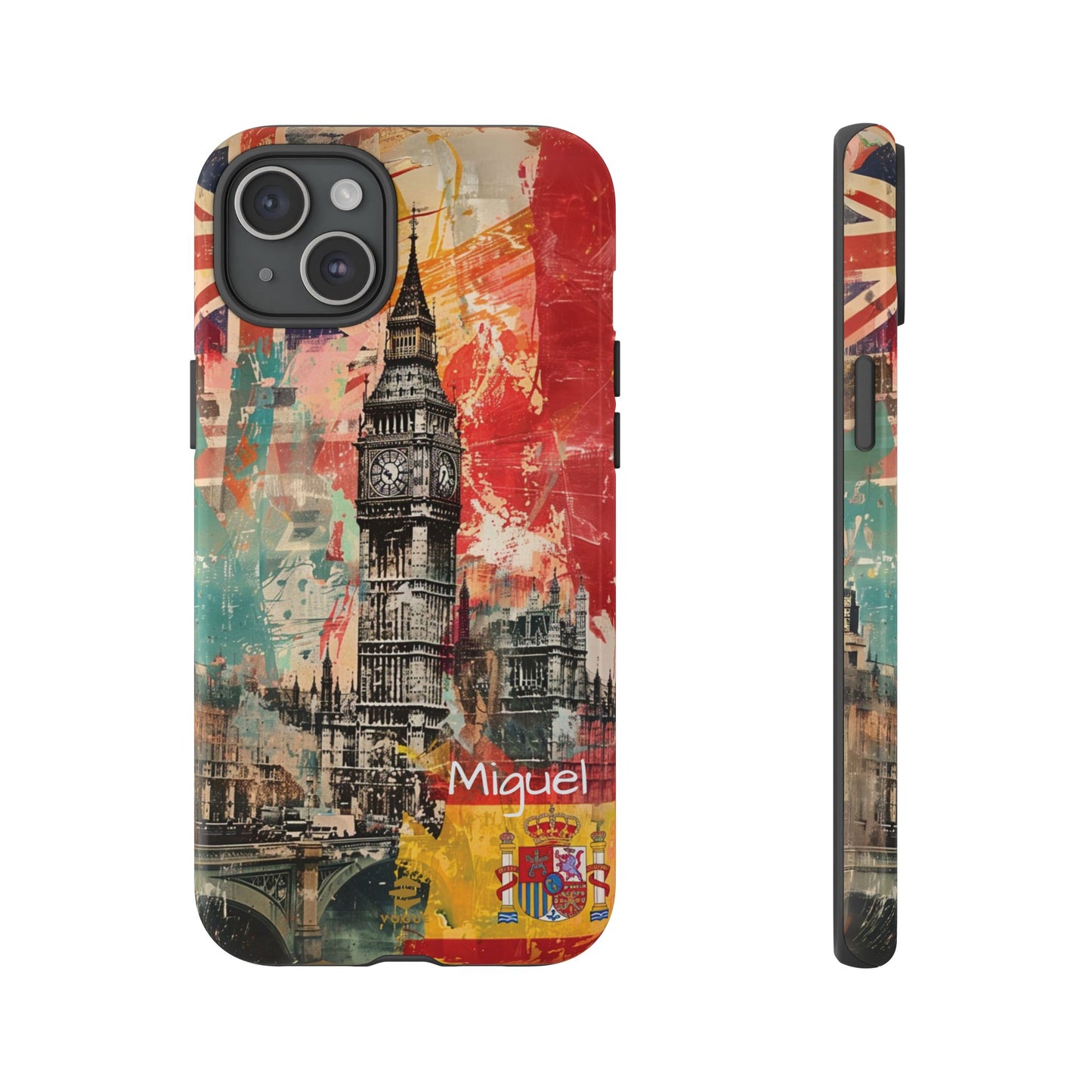 Custom Spanish in London iPhone Case