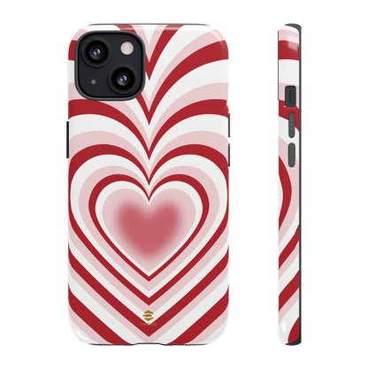 Red Hearts Design - Phone Case, Love, Valentine's Day Gift for Her