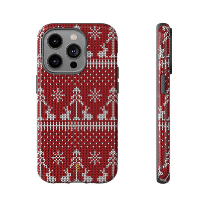 Red Xmas Jumper iPhone case