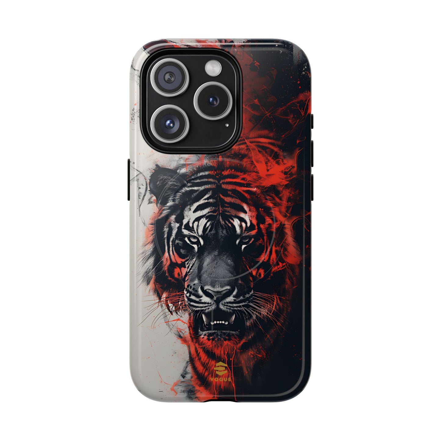 Tiger Art MagSafe iPhone Case