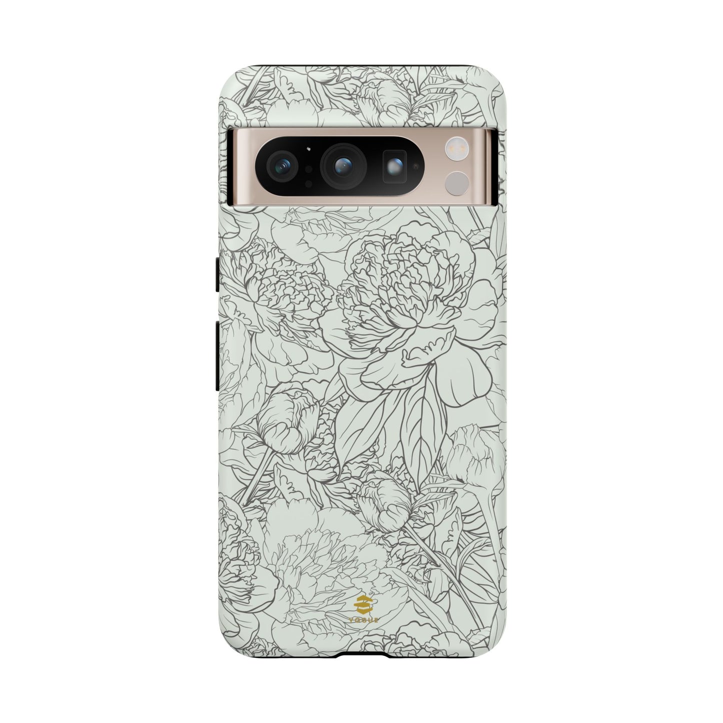 Sage Peony Garden Google Case